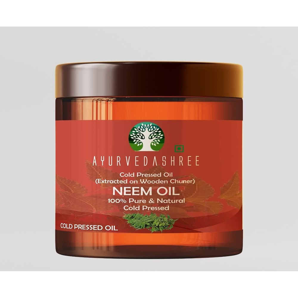 Ayurvedashree Cold Pressed Neem Oil front view