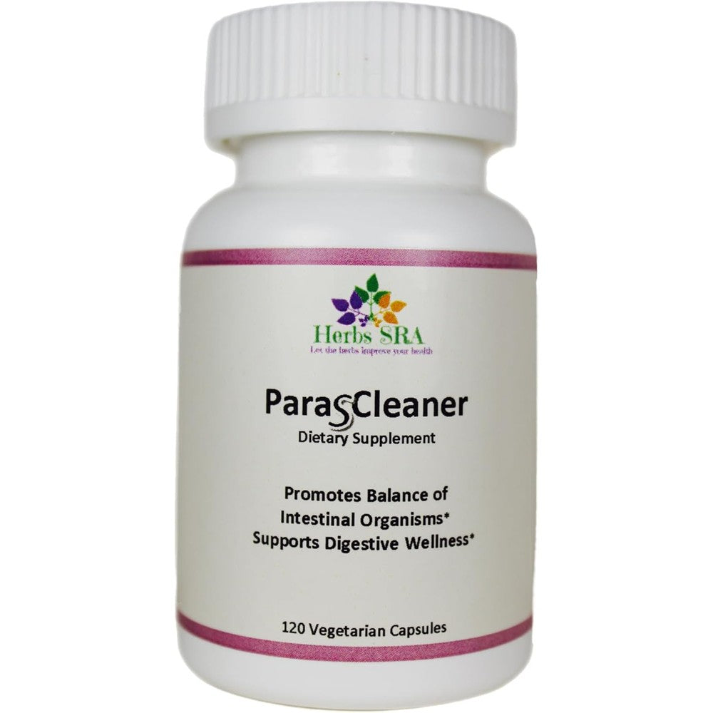 Herbs SRA ParasCleaner Digestive Balance Supplement Front View