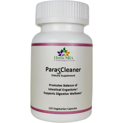 Herbs SRA ParasCleaner Digestive Balance Supplement Front View