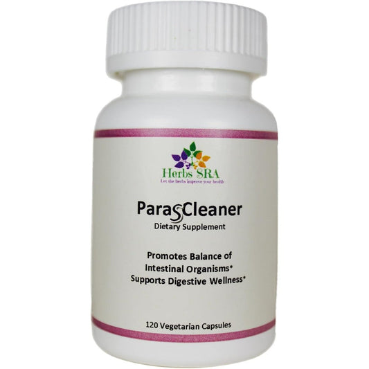 Herbs SRA ParasCleaner Digestive Balance Supplement Front View