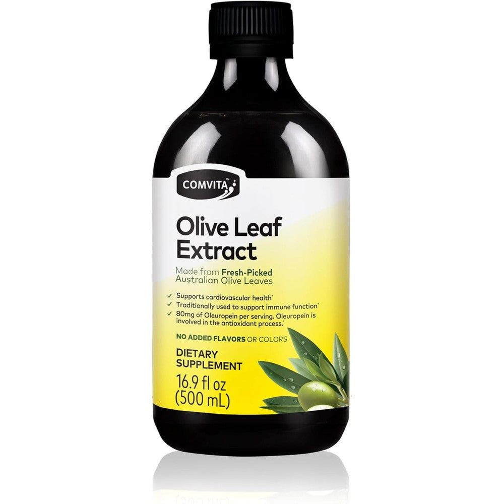 Comvita Olive Leaf Extract Liquid bottle front view