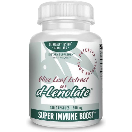 East Park Olive Leaf Extract 500mg 180 vegetarian capsules front view authentic immune booster supplement.
