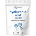 Micro Ingredients hyaluronic acid serum powder front view package