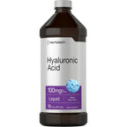 Horbaach liquid hyaluronic acid front view bottle with 16 fluid ounces label