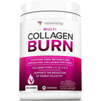 Vitauthority Multi Collagen Burn front view jar container