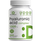 Deal Supplement Hyaluronic Acid Complex 1500mg capsules bottle front view