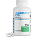 Bronson Hyaluronic Acid 200 Milligram capsules front bottle view