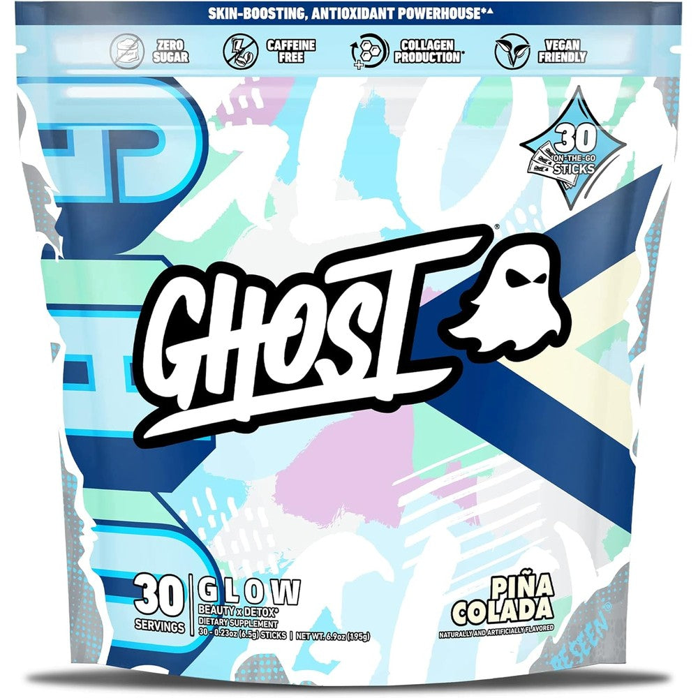 Ghost Glow Piña Colada front view packaging