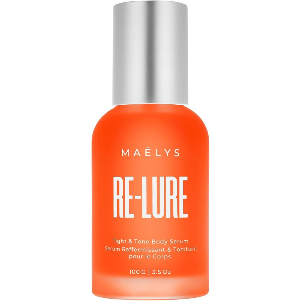 Maelys Re-Lure Tight And Tone Body Serum front view bottle packaging