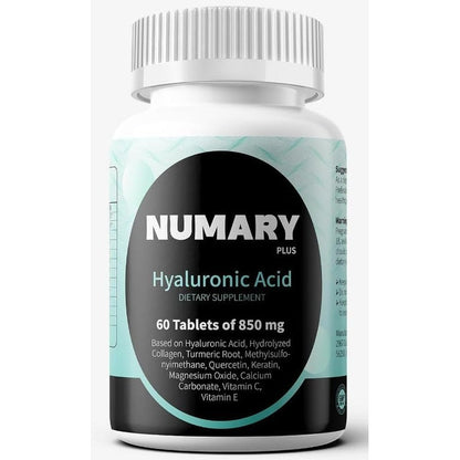 Silkmyst Hyaluronic Acid 850mg 60 Tablets Front View