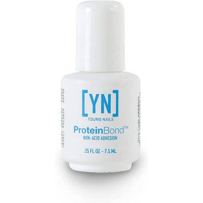 Young Nails Protein Bond non-acidic nail primer bottle front view showcasing official USA packaging.