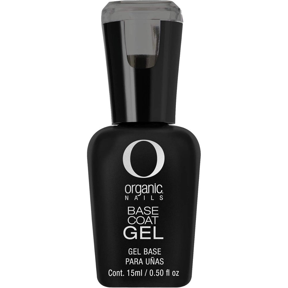 Organic Nails Gel Color Base Coat 15ml bottle front view showing brand logo