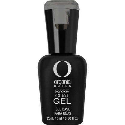 Organic Nails Gel Color Base Coat 15ml bottle front view showing brand logo