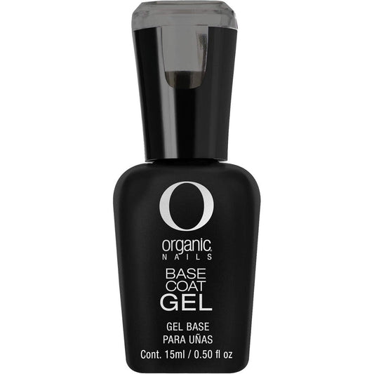 Organic Nails Gel Color Base Coat 15ml bottle front view showing brand logo