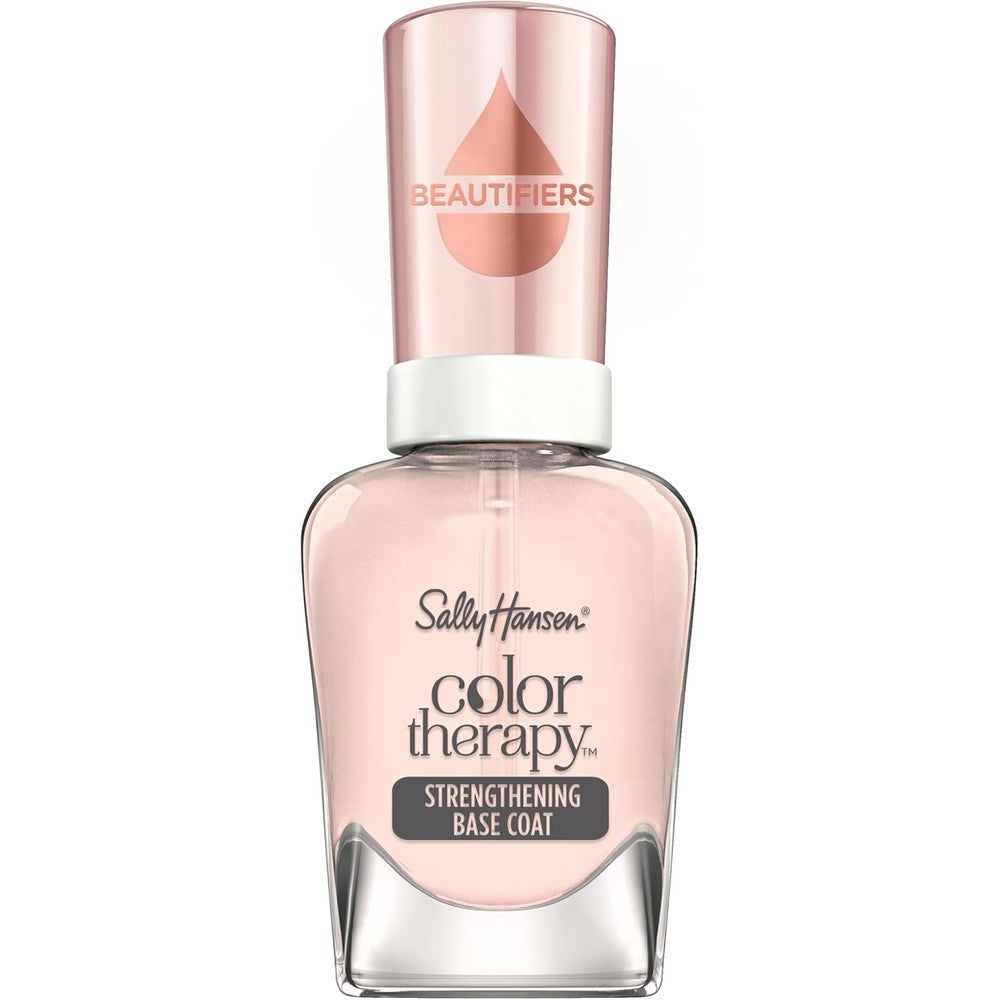 Sally Hansen Color Therapy Strengthening Base Coat bottle front view nail treatment