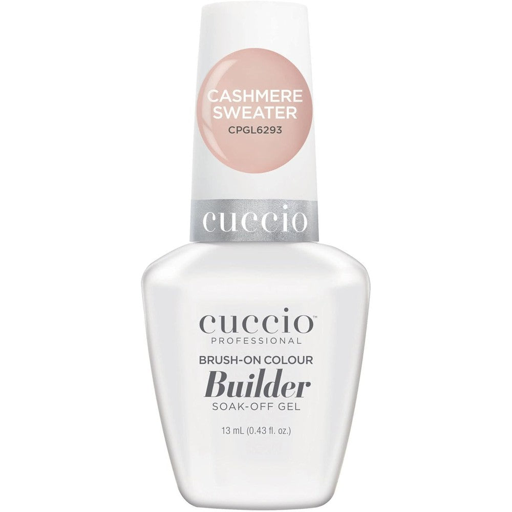 Cuccio Pro Brush-On Colour Builder Gel Cashmere Sweater front view packaging