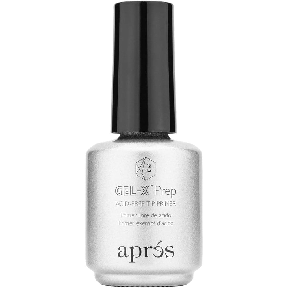 APRÉS Gel-X Prep Acid-Free Tip Primer front view professional bottle