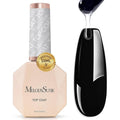 MelodySusie top coat gel polish front view bottle packaging