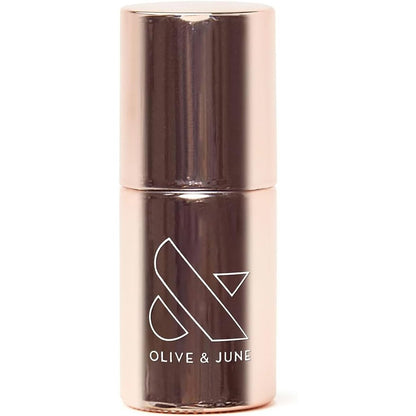 Olive & June Nail Primer shiny rose gold bottle front view