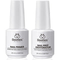 Beetles gel polish nail dehydrator and primer set front view bottle packaging