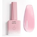 Canni rubber base gel front view bottle in soft pink