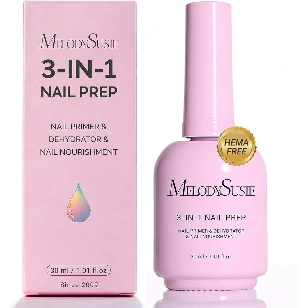 MelodySusie 30ml 3-in-1 Nail Dehydrator and Primer bottle front view