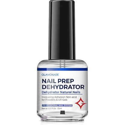 Glamonade Professional Acid Free Nail Dehydrator 15ml bottle front view