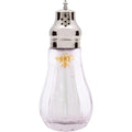 Lady Primrose Royal Extract Dusting Silk Shaker front view luxury talc free body powder glass bottle