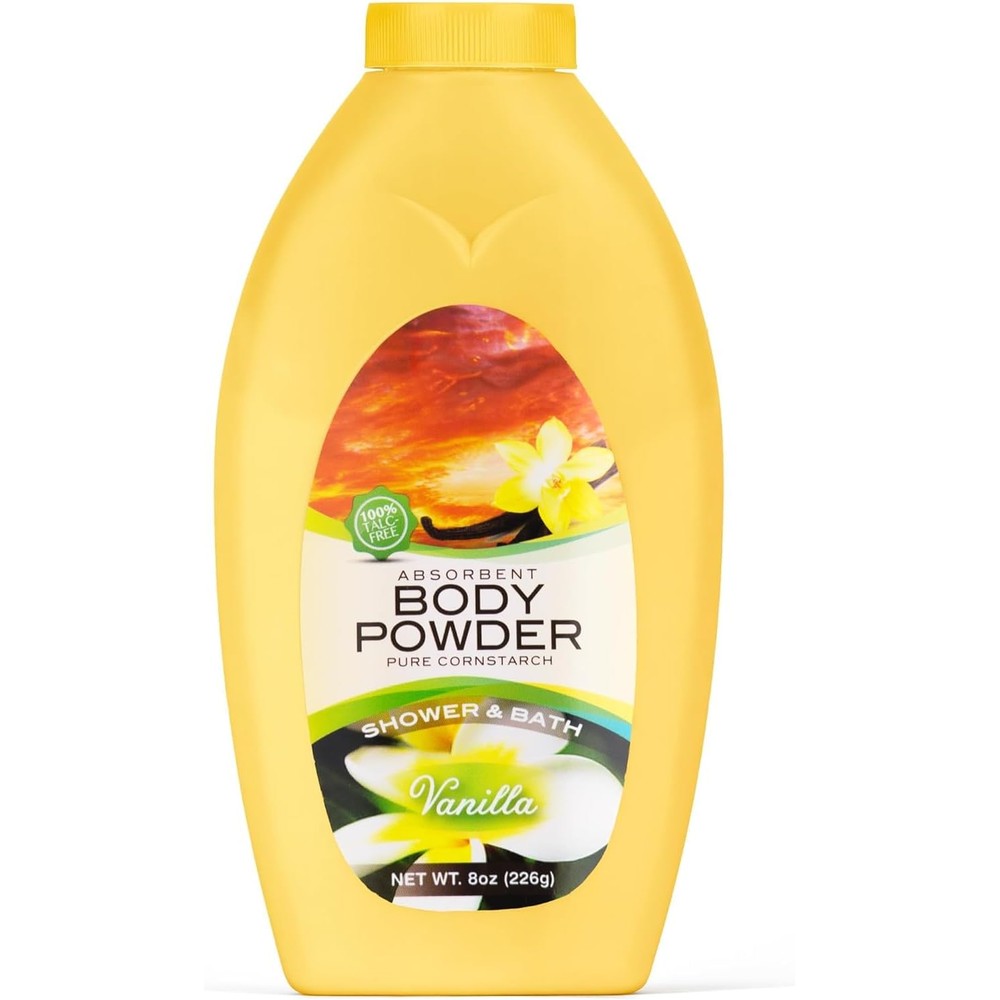 R-NEU Body Bath Powder for Women fresh vanilla variant front view packaging