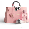 Laverne Sense Perfume Gift Set front view showcasing the Eau de Parfum bottle and body powder