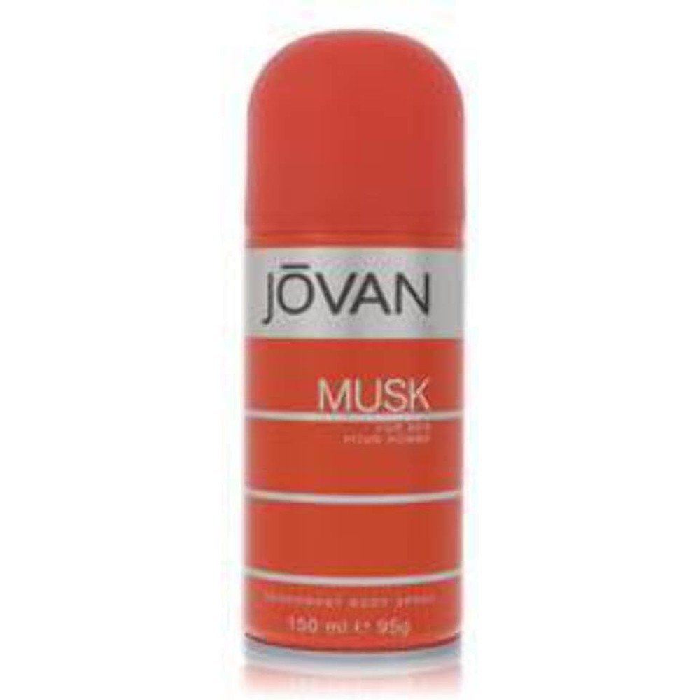 Jovan Musk Body Spray For Men 150ml front view authentic imported fragrance