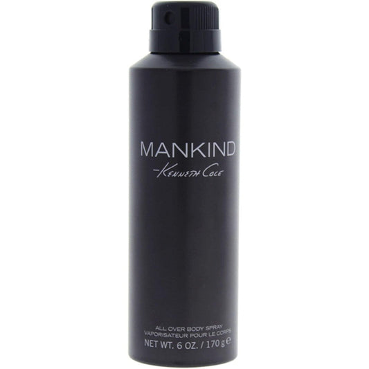 Kenneth Cole Mankind Body Spray for Men front view 6 ounce bottle