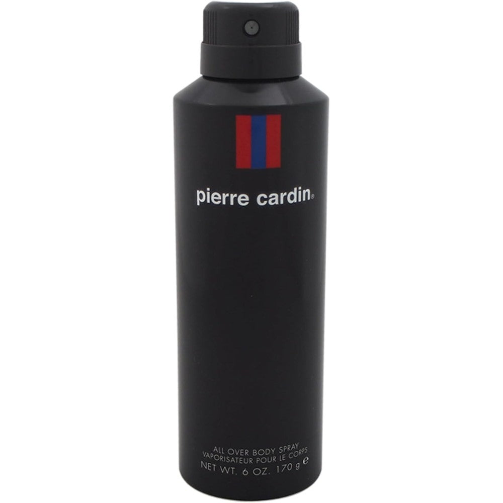 Pierre Cardin All Over Body Spray for Men six ounce front view imported grooming fragrance
