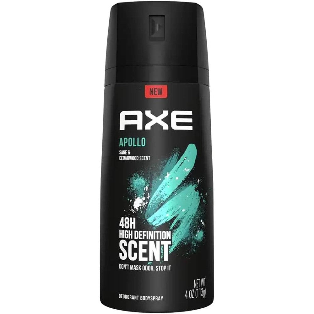 Axe Apollo Body Spray For Men Pack Of Three authentic imported deodorant front view