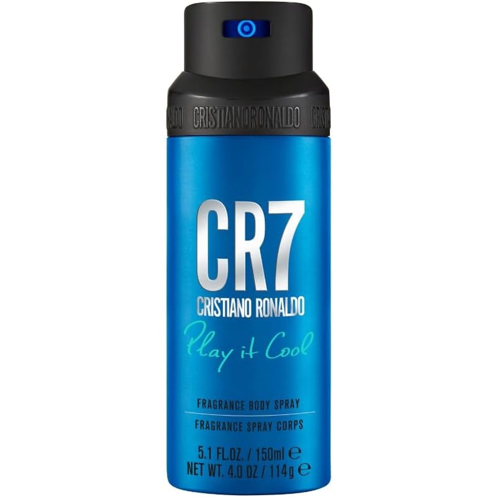 Cristiano Ronaldo CR7 Play It Cool fragrance body spray front view