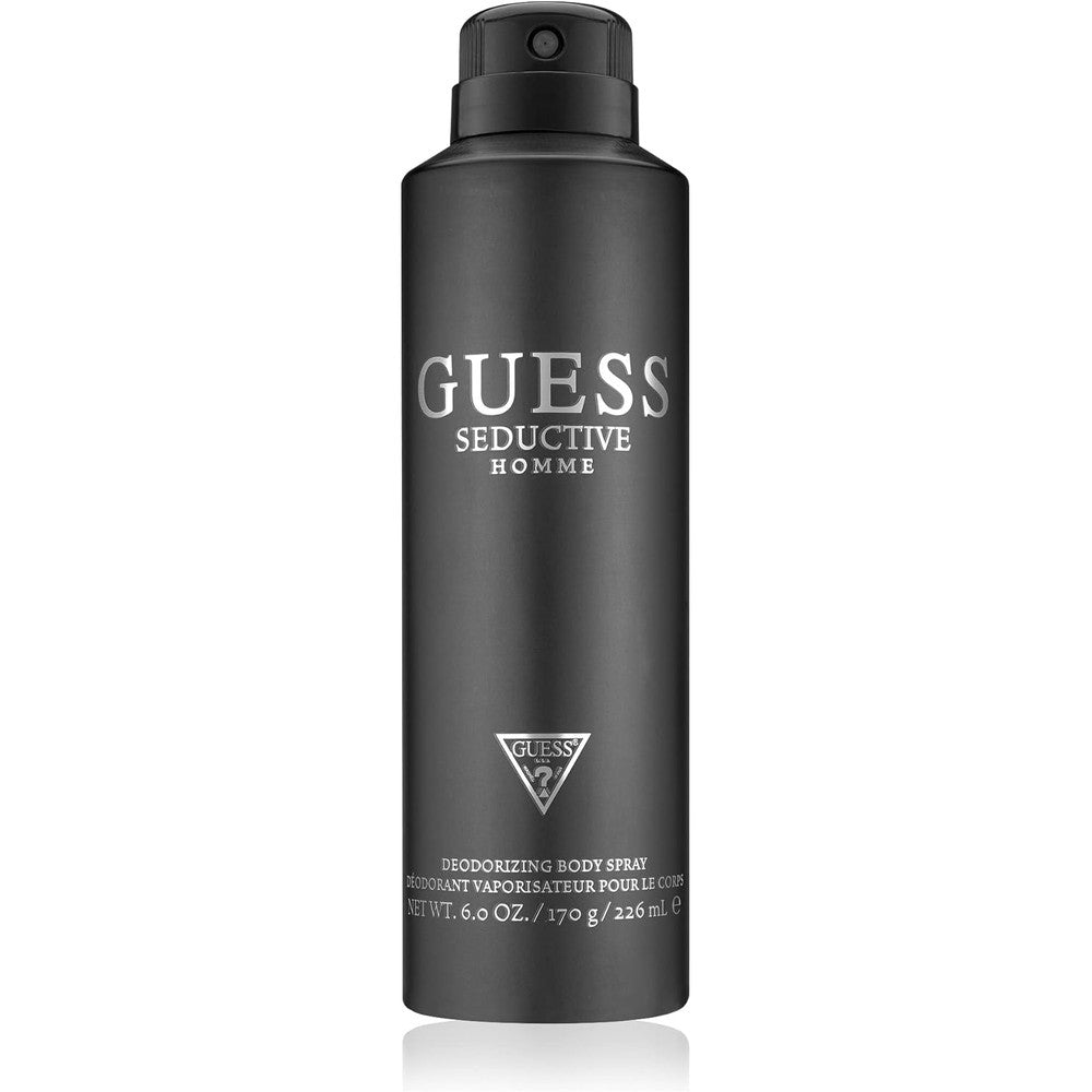 GUESS Seductive Homme Deodorizing Body Spray front view aerosol canister