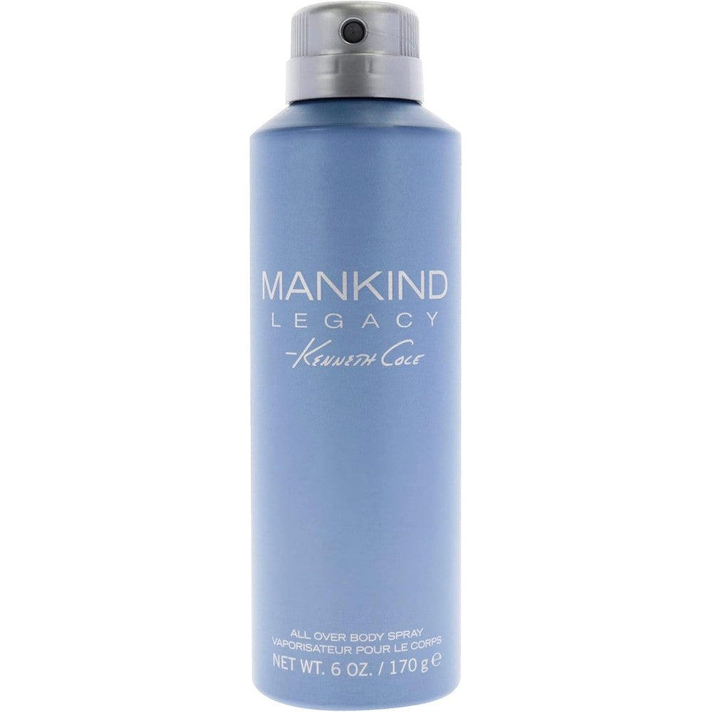 Kenneth Cole Mankind Legacy men body spray front view packaging