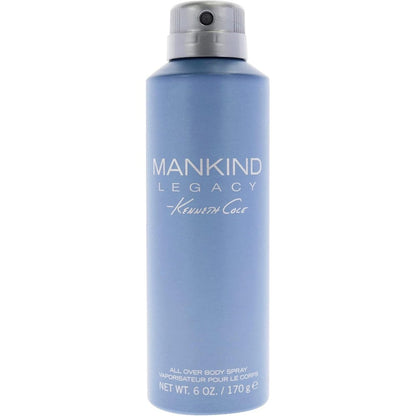 Kenneth Cole Mankind Legacy men body spray front view packaging