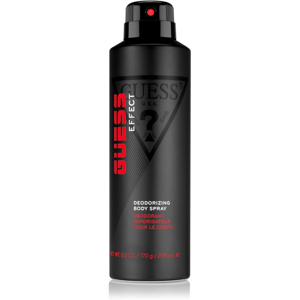 GUESS Effect Deodorizing Body Spray For Men 6 Fluid Ounce front view