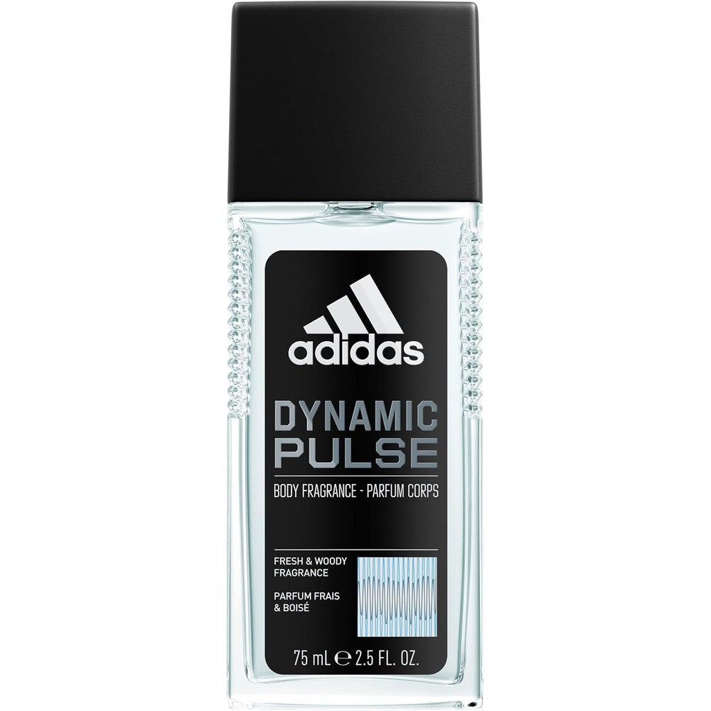 Adidas Dynamic Pulse Body Fragrance Spray 2.5 Fluid Ounce front view
