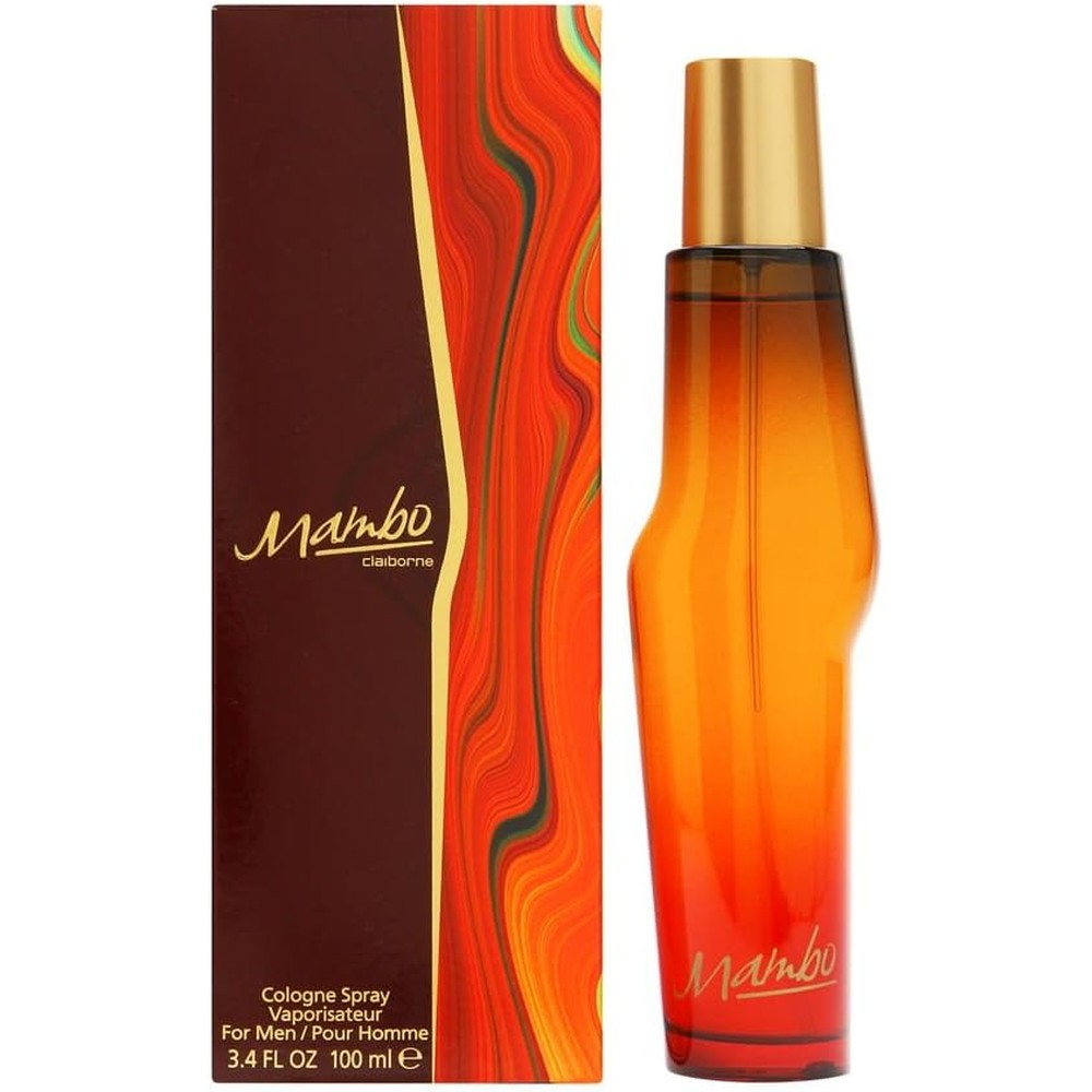 Liz Claiborne Mambo for Men Cologne Spray 3.4 Ounce authentic bottle front view