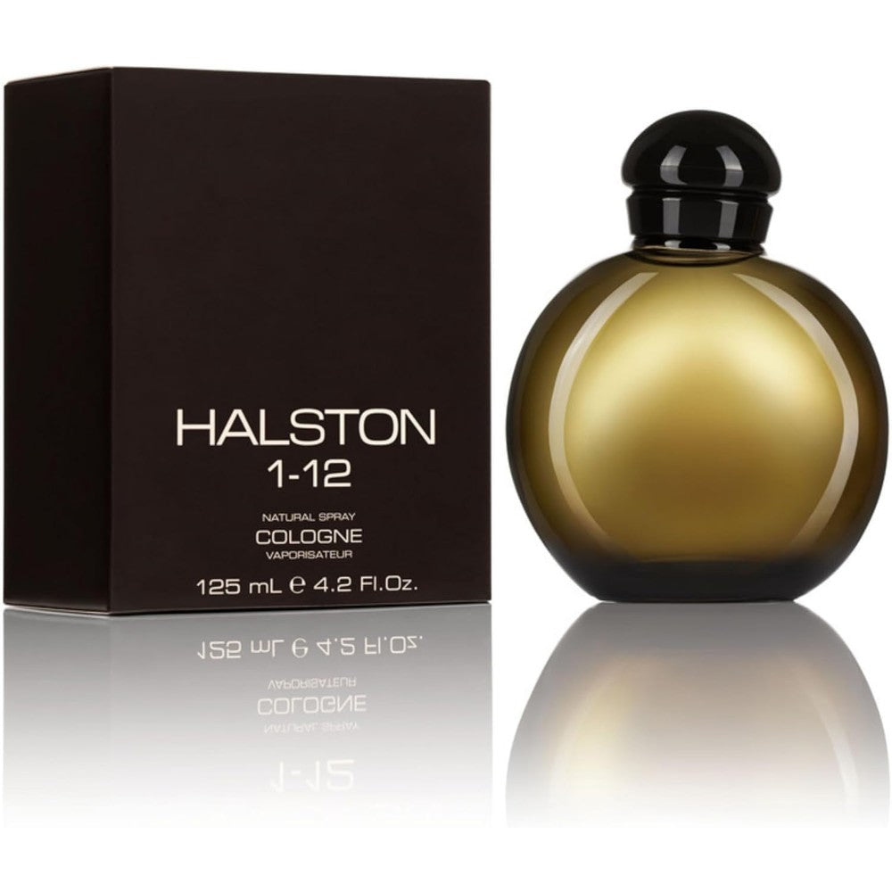 Halston 1-12 Men Cologne Spray 4.2 Fluid Ounces front view