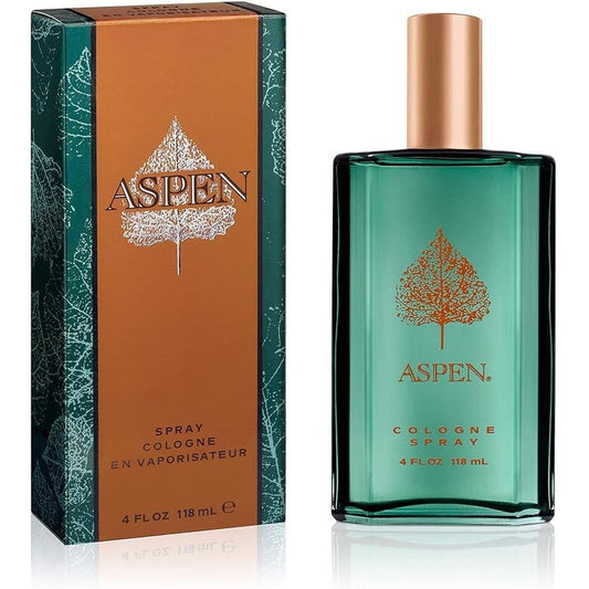 Aspen by Coty Cologne Spray front view bottle on white background
