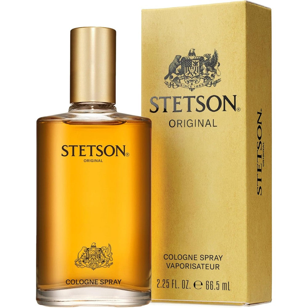 Stetson Original Cologne Spray 2.25 Fluid Ounce front view bottle on a clean background