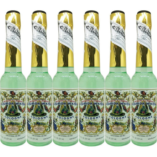 Lanman And Kemp Authentic Real Florida Water Cologne six bottle pack front view