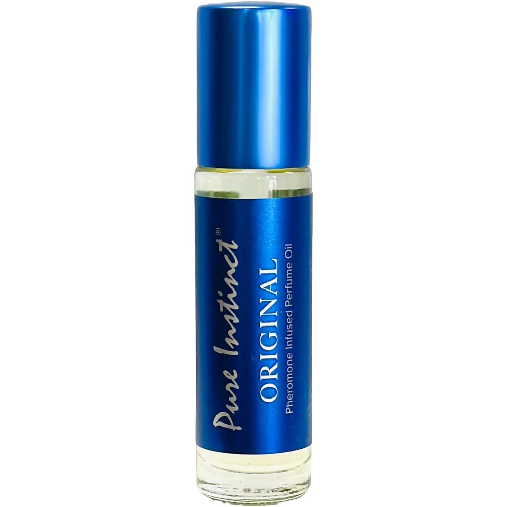 Pure Instinct Original Pheromone Infused Essential Oil Perfume roll-on bottle front view