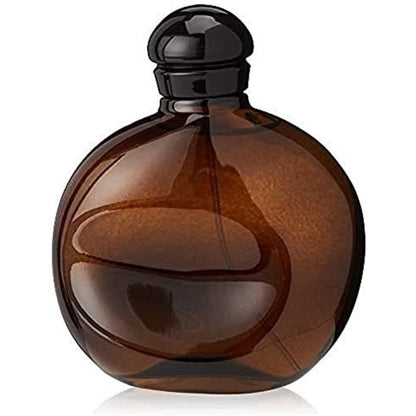 Halston Z-14 For Men Cologne Spray eight ounce front view showing distinctive amber colored glass bottle