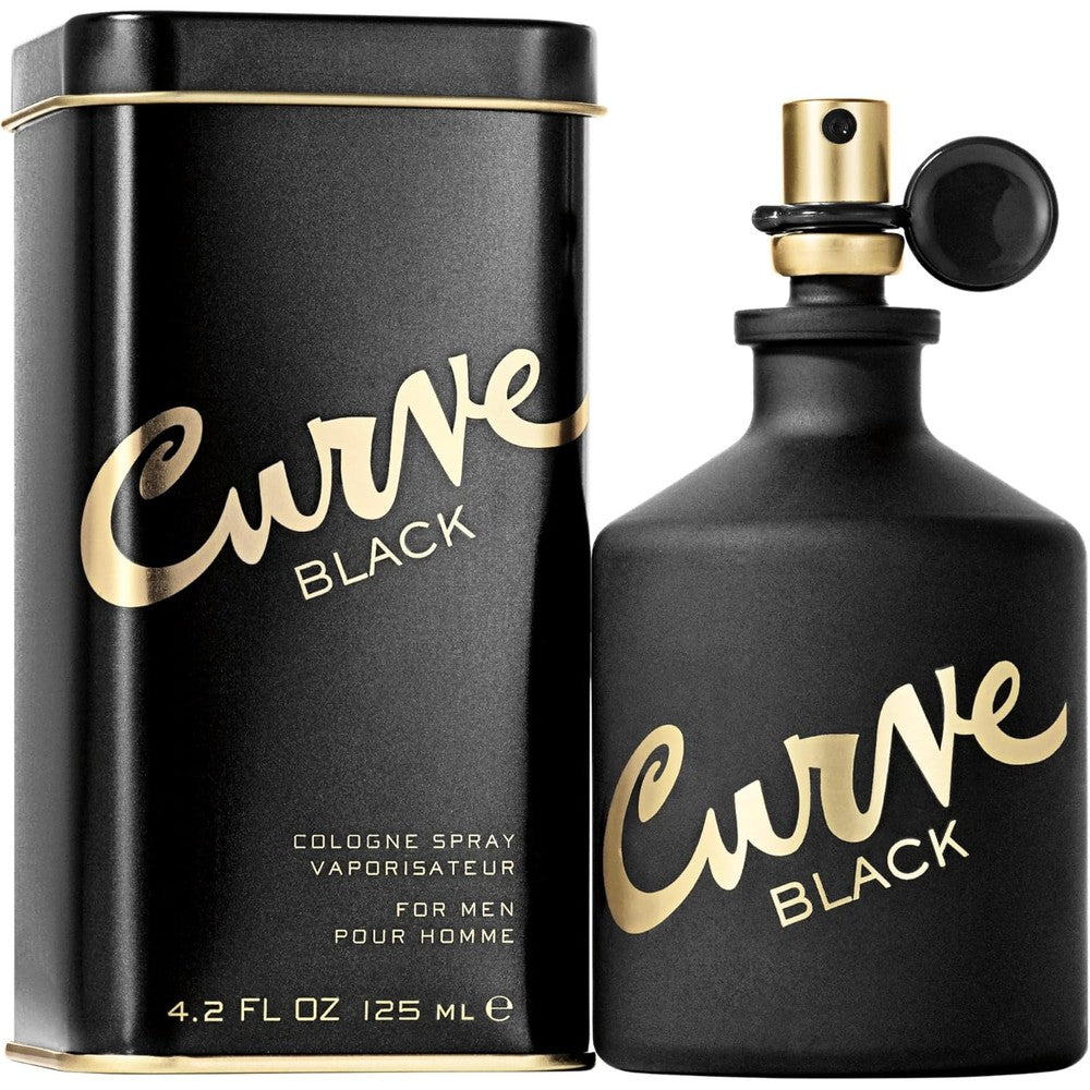 Curve Black Men Cologne Spray 4.2 Fluid Ounce bottle front view