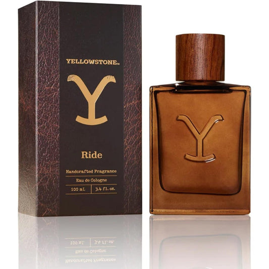 Tru Fragrance Beauty Yellowstone Ride cologne bottle front view