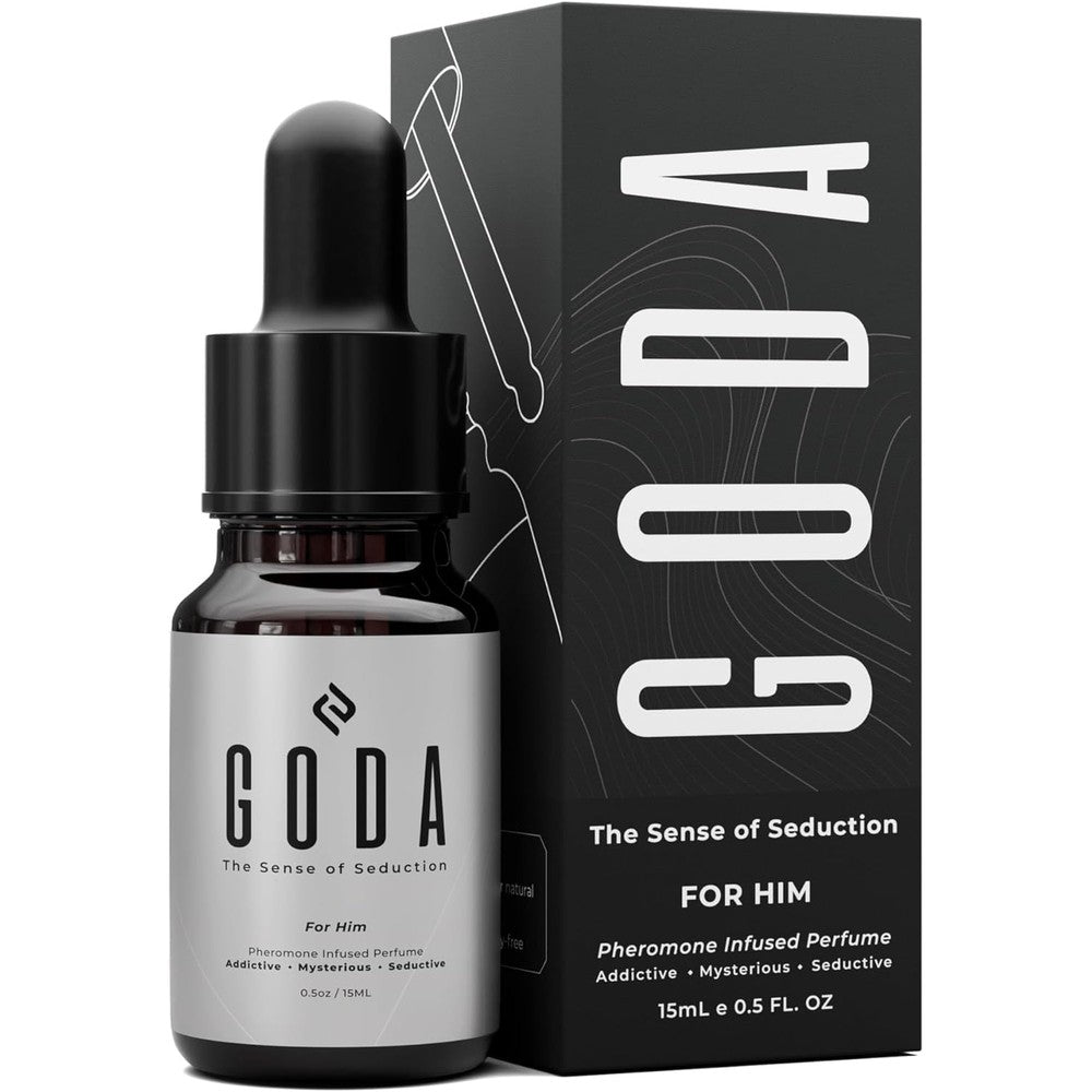 Goda Pheromones Cologne for Men front view bottle